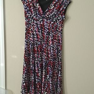 JUST REDUCED Black label multi color dress